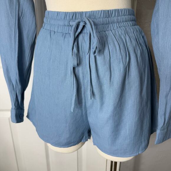 Princess Polly The Chloe Set Slate, Blue, 0 - Picture 4 of 7